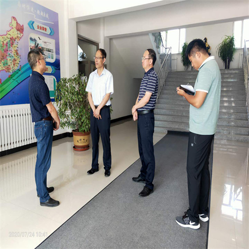 2020.7.24赤峰市紅山區(qū)統(tǒng)戰(zhàn)部領導來企業(yè)調研2